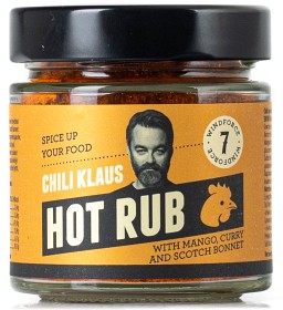 Bild på Chili Klaus Hot Rub Mango, Curry & Scotch Bonnet 100g
