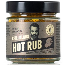 Bild på Chili Klaus Hot Rub Rosemary, Garlic & Scotch Bonnet 100g