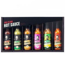 Bild på Chili Klaus Hot Sauces Six Pack Spring Edition