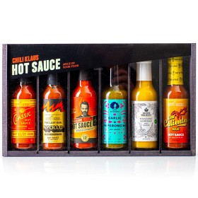 Bild på Chili Klaus Hot Sauces The Rack Gift Box