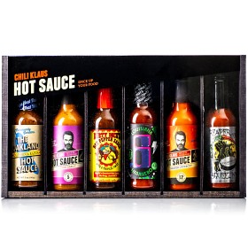 Bild på Chili Klaus Hot Sauces The Rack Gift Box