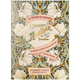 Bild på Chocolate Amatller Adventskalender Romantik 136g