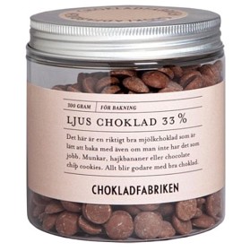 Bild på Chokladfabriken Choklad Bakning Ljus 300g
