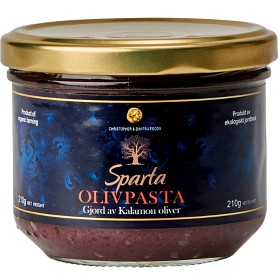 Bild på Christopher & Dimitra Foods Olivpasta EKO 210g