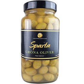 Bild på Christopher & Dimitra Foods Gröna Oliver 700g