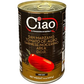 Bild på Ciao Tomater Skalade San Marzano 400g