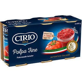 Bild på Cirio Finkrossade Tomater 3x400g