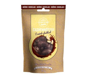 Bild på Clean Eating Cashewnötter i mörk choklad 75 g