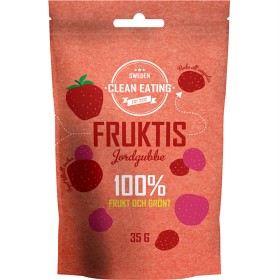 Bild på Clean Eating Fruktis Jordgubbe 35 g