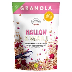 Bild på Clean Eating Granola Hallon & Vanilj 400 g