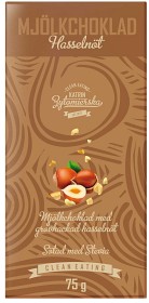 Bild på Clean Eating Mjölkchoklad Hasselnöt 75 g