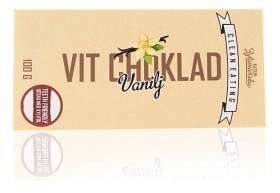 Bild på Clean Eating Vit Choklad Vanilj 100 g