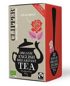 Bild på Clipper Organic English Breakfast 20 tepåsar