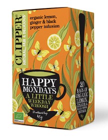 Bild på Clipper Organic Happy Mondays 20 tepåsar