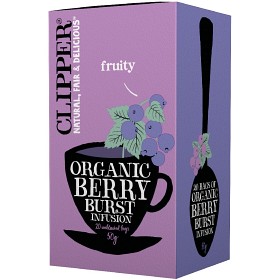 Bild på Clipper Organic Berry Burst Infusion 20 tepåsar