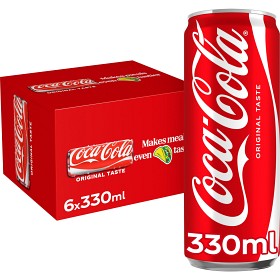 Bild på Coca-Cola Classic Burk 6x33cl