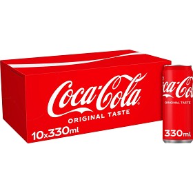 Bild på Coca-Cola Classic Burk 10x33cl inkl pant