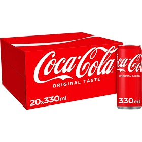 Bild på Coca-Cola Classic Burk 20x33cl inkl pant