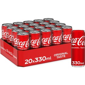 Bild på Coca-Cola Classic Burk 20x33cl