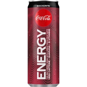 Bild på Coca-Cola Energy Sockerfri 33cl inkl pant