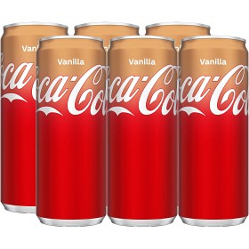 Bild på Coca-Cola Vanilla Burk 6x33cl