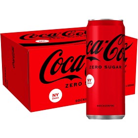 Bild på Coca-Cola Zero Burk 20x33cl inkl pant
