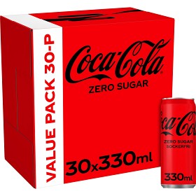 Bild på Coca-Cola Zero Burk 30x33cl