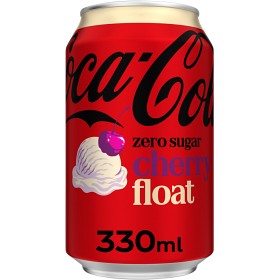 Bild på Coca-Cola Zero Cherry Float 33cl