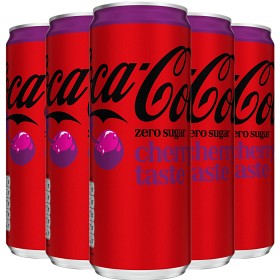 Bild på Coca-Cola Zero Cherry Läsk 20x33cl
