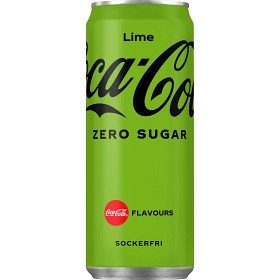Bild på Coca-Cola Zero Lime Burk 33cl inkl pant