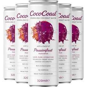 Bild på CocoCoast Sparkling Passionfruit 24x320ml