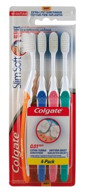 Bild på Colgate Slim Soft tandborste 4 st