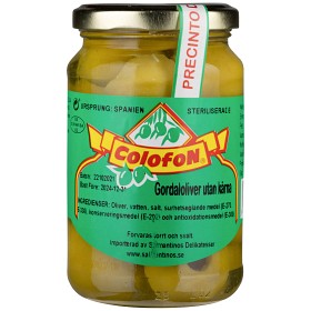 Bild på Colofon Gordaloliver utan Kärna 350g