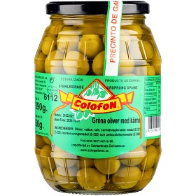 Bild på Colofon Manzanillaoliver med Kärna 850g