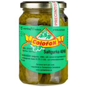 Bild på Colofon Pepinillos Saltgurka Stora 350g