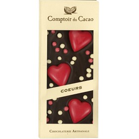Bild på Comptoir Mörk Choklad Hjärtan 90g