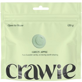 Bild på Crawie Skumgodis Grönt Äpple 120g