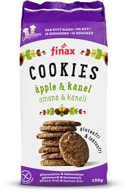 Bild på Finax CrazyBakers Äpple & Kanel Cookies 150 g