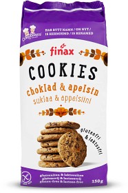 Bild på Finax CrazyBakers Choklad & Apelsin Cookies 150g
