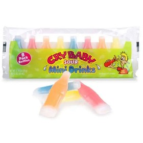 Bild på Cry Baby Sour Mini Drinks 8-Pack 79g