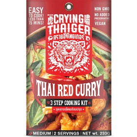 Bild på Crying Thaiger Thai Red Curry Matlagningskit 233g