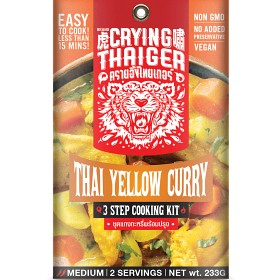 Bild på Crying Thaiger Thai Yellow Curry Matlagningskit 233g