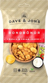 Bild på Dave & Jon's Rostade Bondbönor Ranch & Cream Cheese 100 g