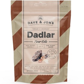 Bild på Dave & Jon's Dadlar Sour Cola 125 g