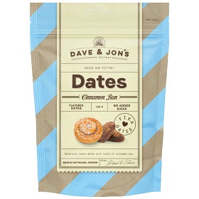 Bild på Dave & Jon's Kanelbulle Dadlar 125g