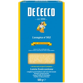 Bild på De Cecco Lasagne Durum Pasta 500g