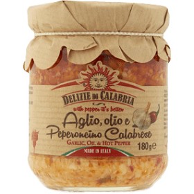 Bild på Delizie di Calabria Aglio, Olio e Peperoncino 180g