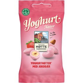 Bild på Den Lille Nøttefabrikken Yoghurt Nötter Jordgubb 70g