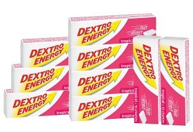 Bild på Dextro Energy Tropical 14 tabletter x 24 st