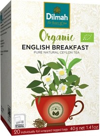 Bild på Dilmah Organic English Breakfast 20st